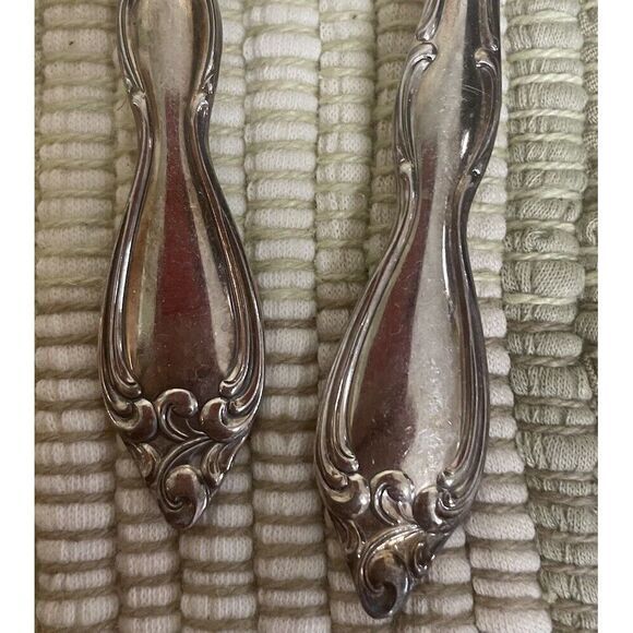 Wm ROGERS ONEIDA silverplate OLD‎ SOUTH II 6 Teaspoons - Picture 2 of 3